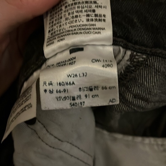 Levi’s straight leg 100% cotton jeans 505C - Picture 8 of 8